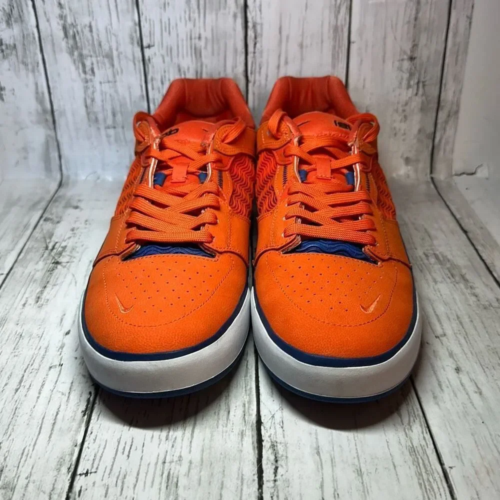 Nike Ishod Wair Premium‎ SB 'Orange Blue Jay' Skate Shoes Men Size 13 DZ5648-800